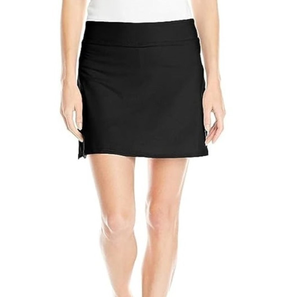 NWT Tranquility By Colorado Clothing Womens Skort Pure Black Size 2XL $40 3HL83